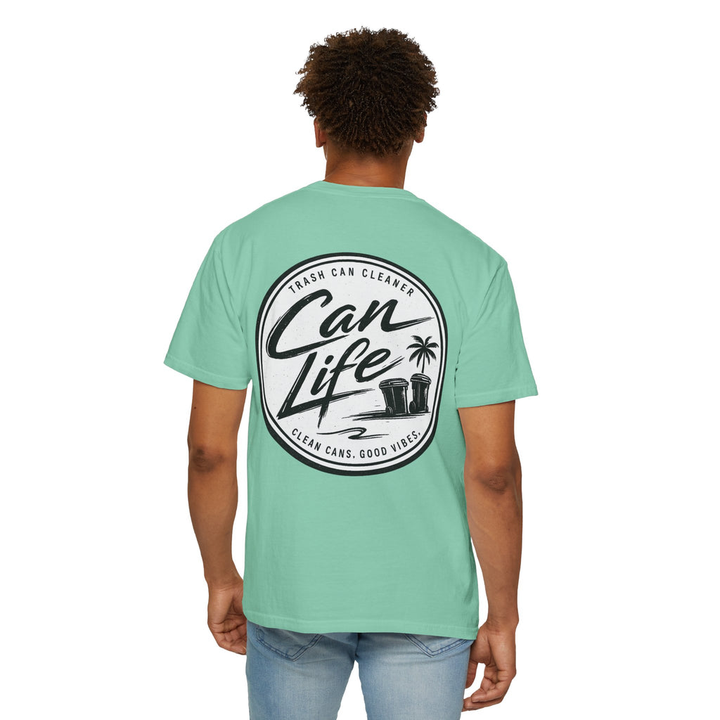 Can Life logo Can Life T-Shirt | Trash Can Cleaner graphic Tee