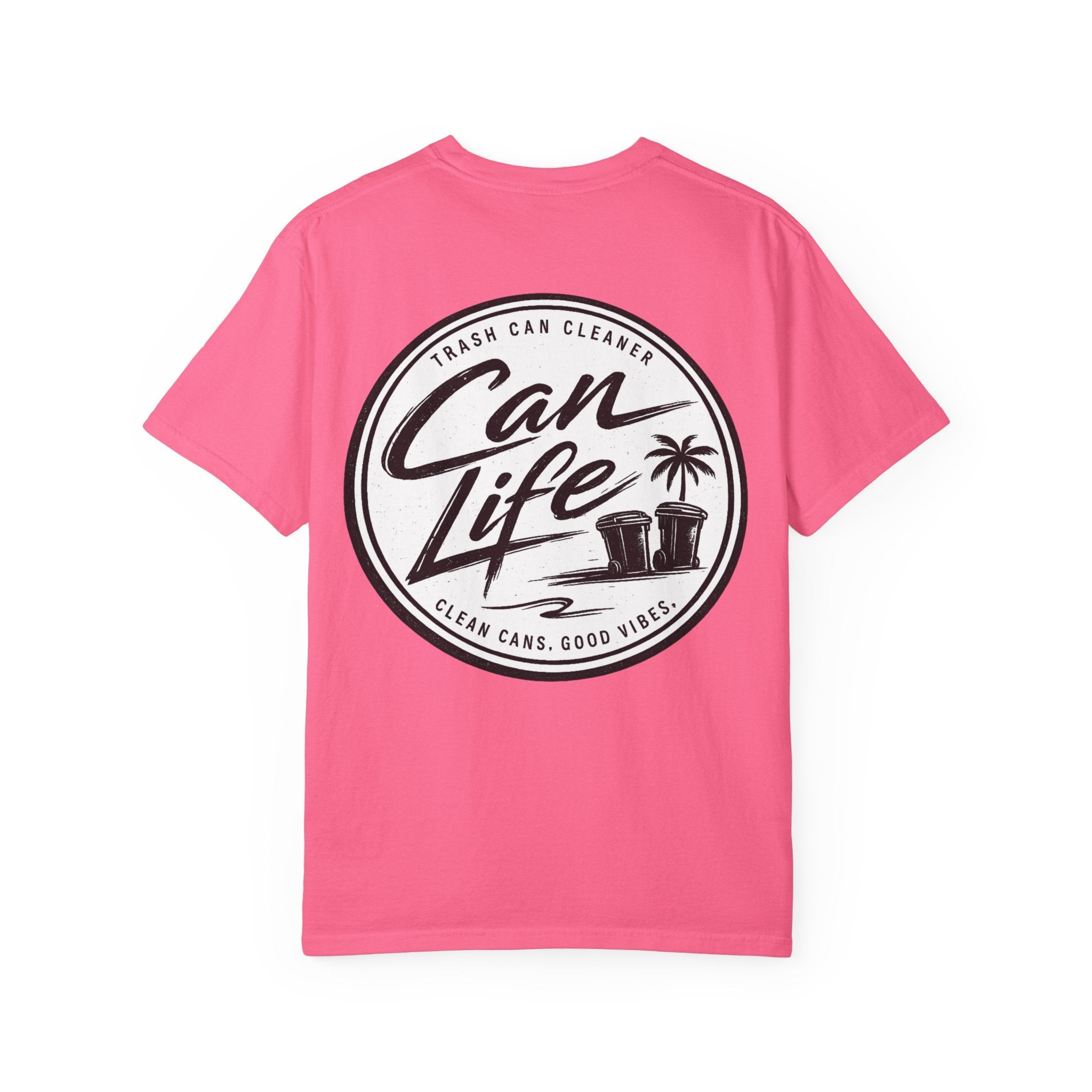 Can Life logo Can Life T-Shirt | Trash Can Cleaner graphic Tee