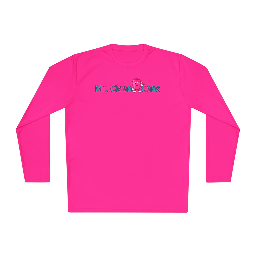 Original Mr. Clean-Cane logo Long Sleeve Tee | retro mascot, pink crewneck