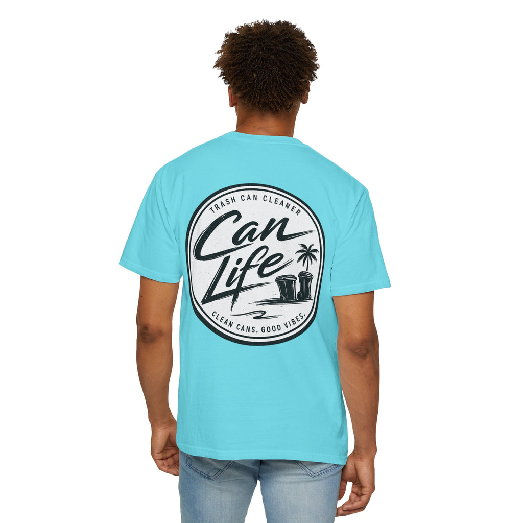 Can Life logo Can Life T-Shirt | Trash Can Cleaner graphic Tee
