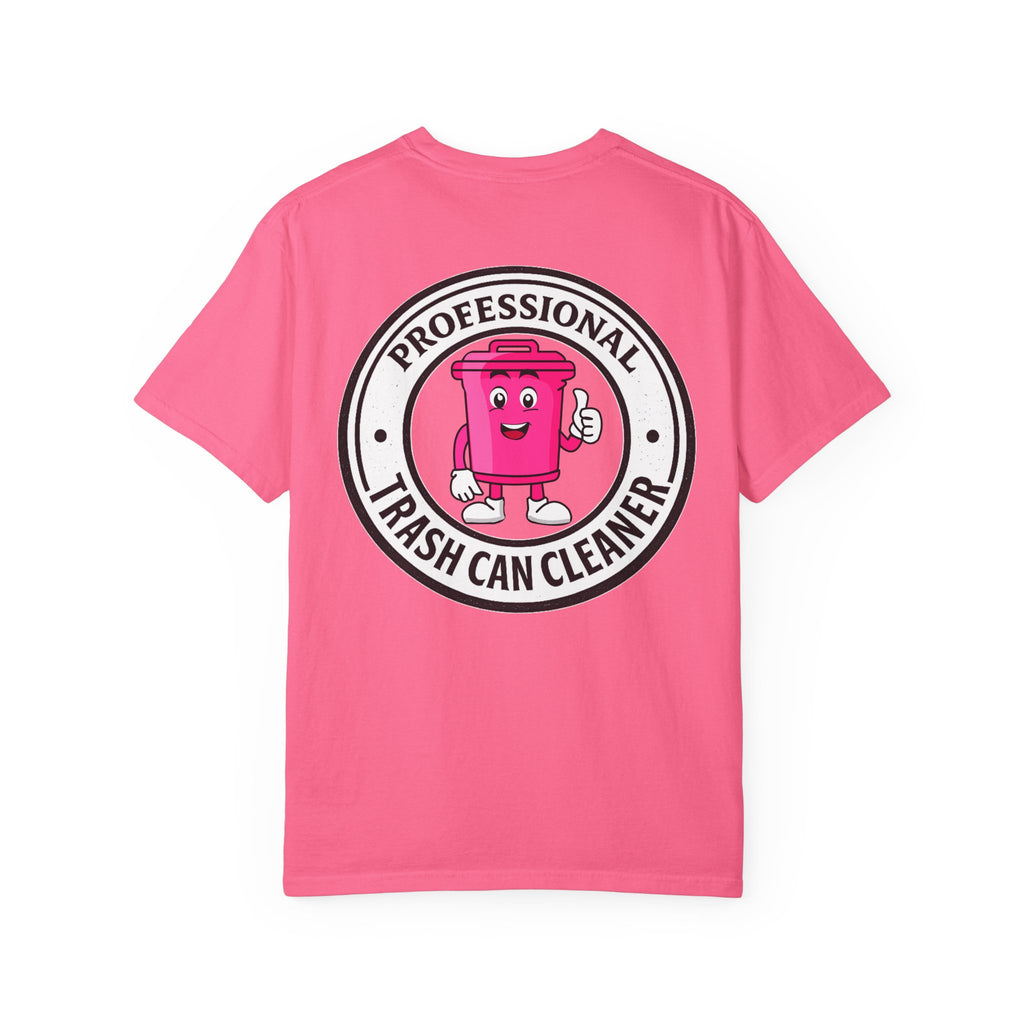 Professional Trash Can Cleaner Tee | Trash Can Graphic Tee