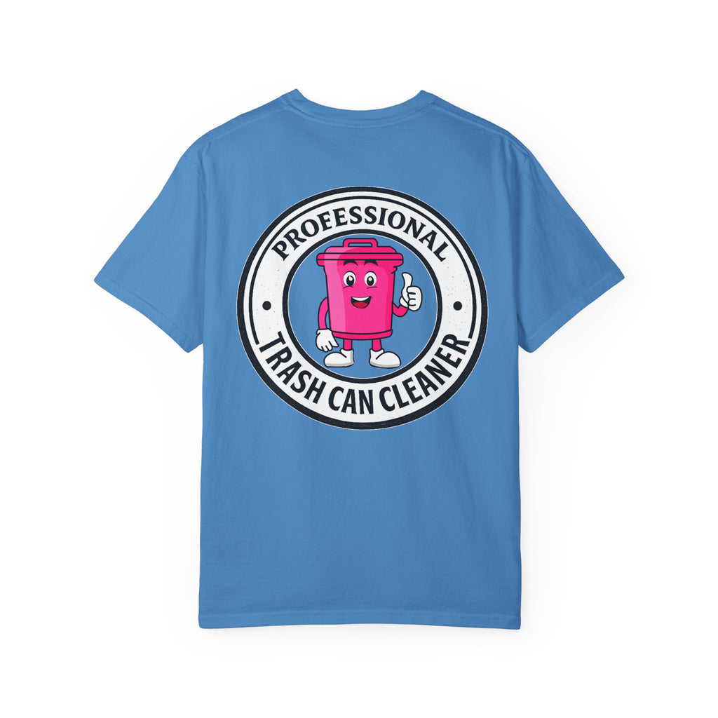 Professional Trash Can Cleaner Tee | Trash Can Graphic Tee