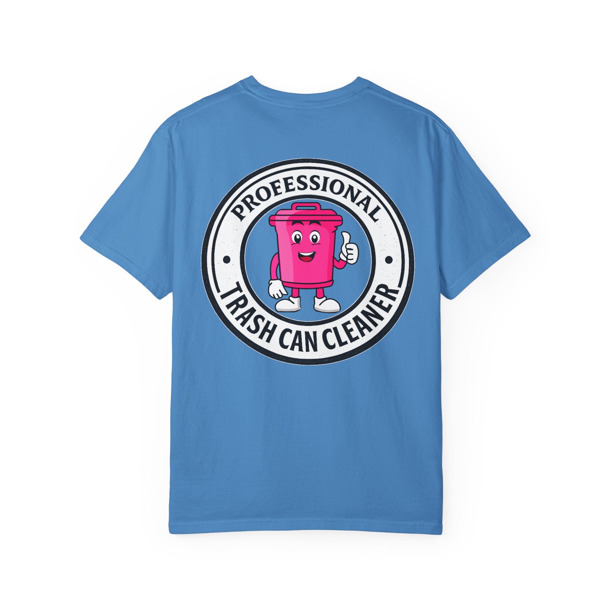 Professional Trash Can Cleaner Tee | Trash Can Graphic Tee