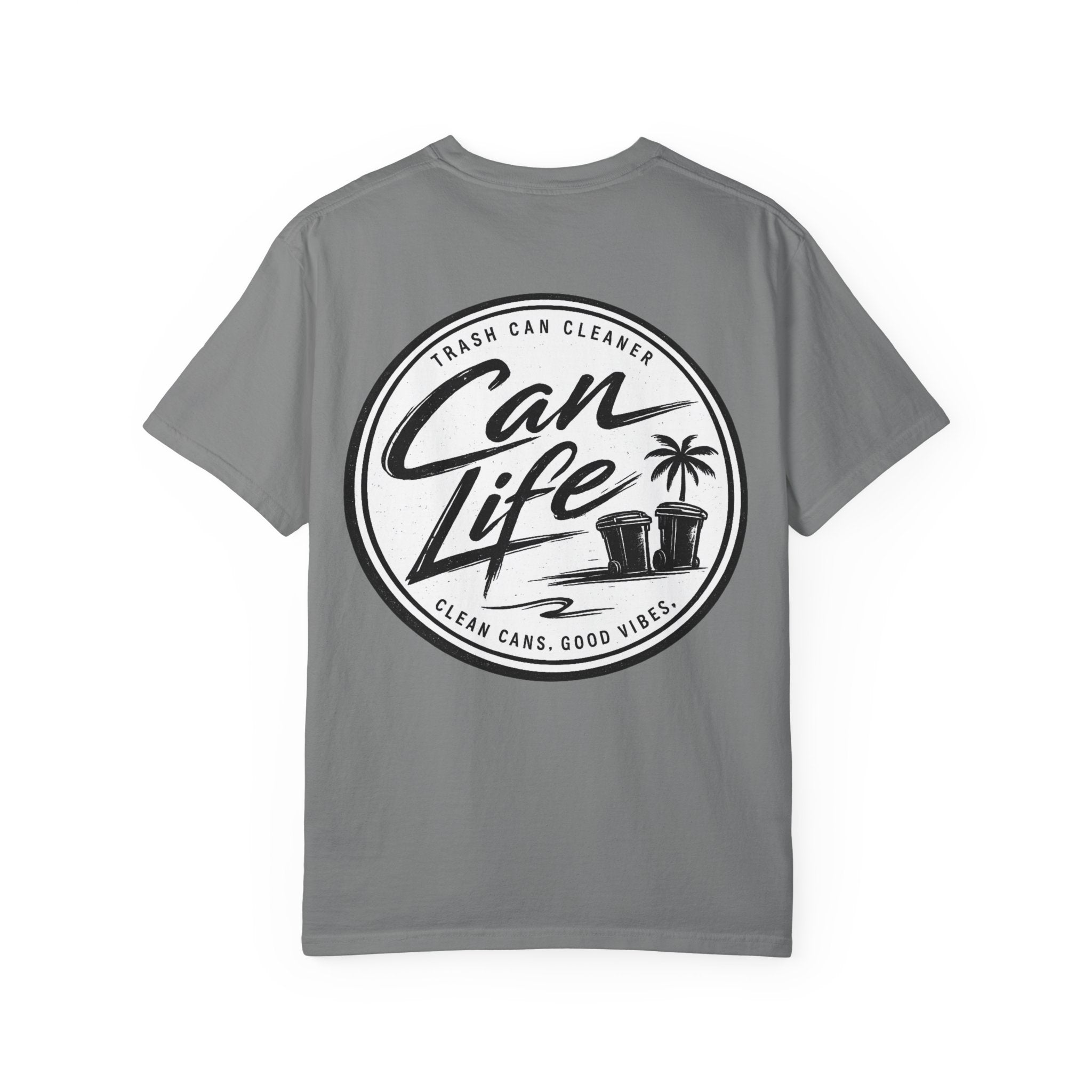 Can Life logo Can Life T-Shirt | Trash Can Cleaner graphic Tee