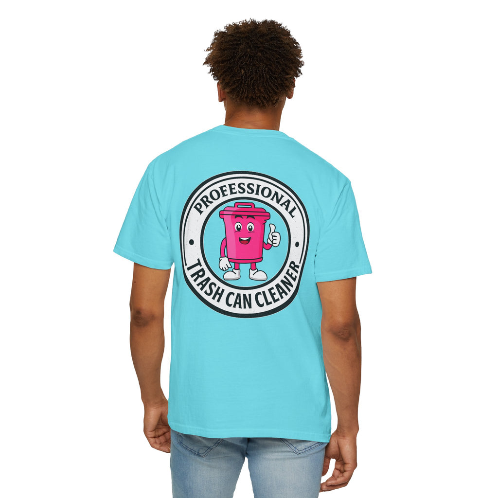 Professional Trash Can Cleaner Tee | Trash Can Graphic Tee