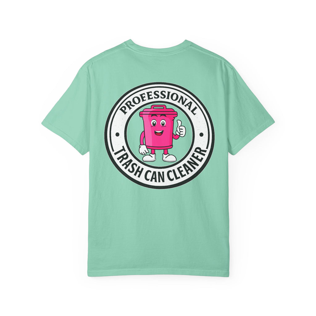Professional Trash Can Cleaner Tee | Trash Can Graphic Tee