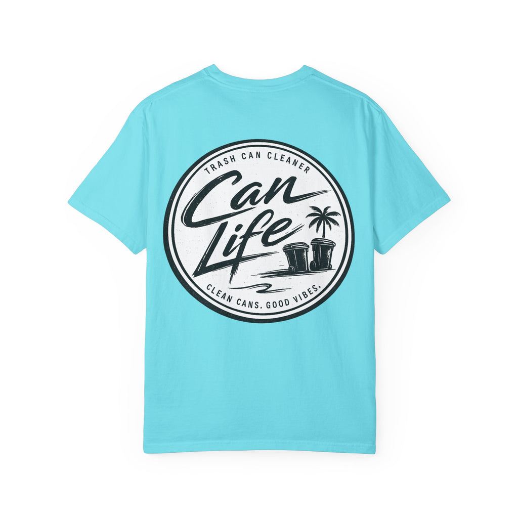 Can Life logo Can Life T-Shirt | Trash Can Cleaner graphic Tee
